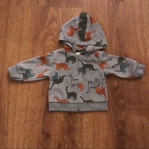 5/$10 Sale Carter’s Dinosaur Fleece Hoodie